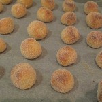 Panallets de limon horneados